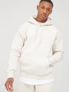 Image of Nike Sportswear Club Over Head Hoodie - Stone, Size S, Men