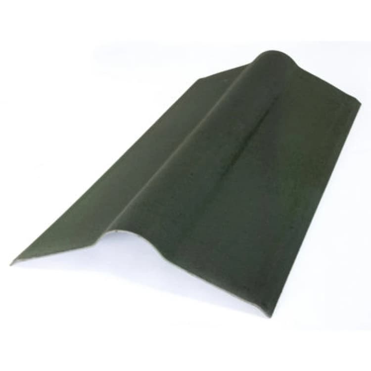 Image of Onduline Green Bitumen Ridge Piece (L)1000mm (W)420mm