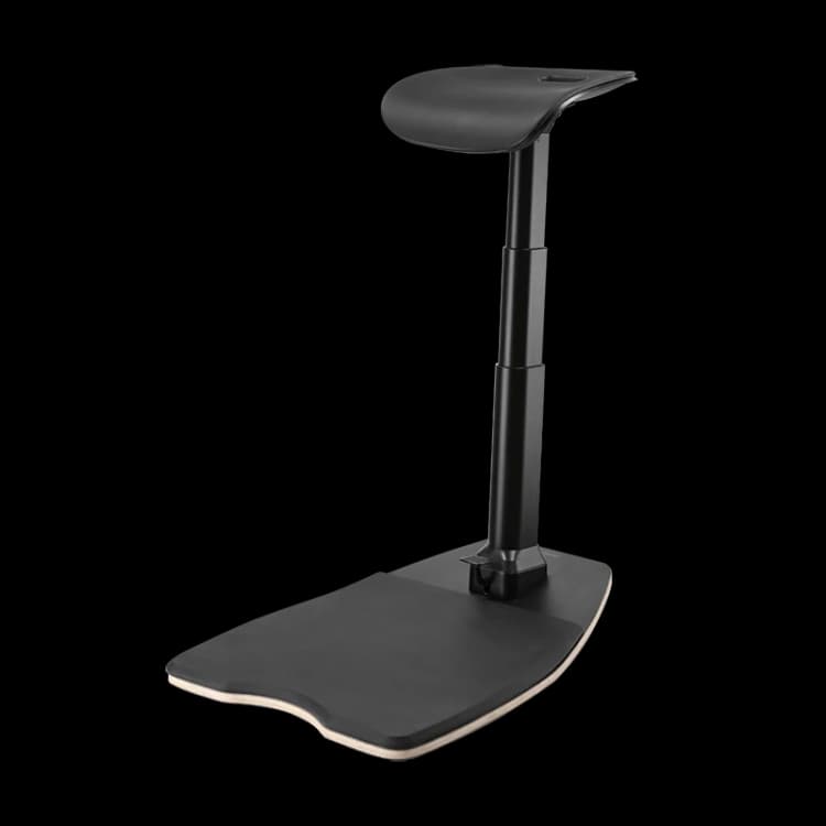 Image of LogiLink Ergonomic sit- stand stool with Anti-Fatigue Mat