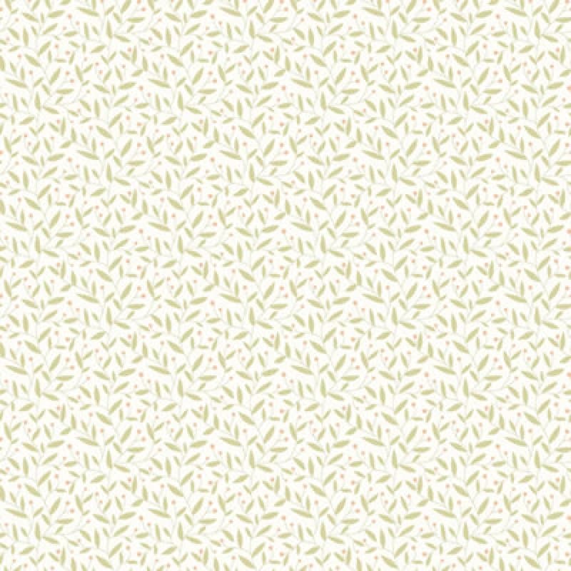 Image of Hoopla Walls Dotty Vine - Sage 10M Wallpaper