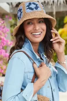 Image of Straw Flower Hat