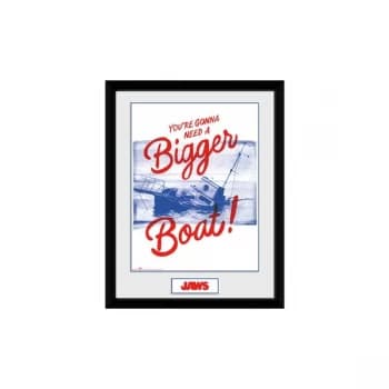 Image of Jaws Bigger - Boat Collector Print