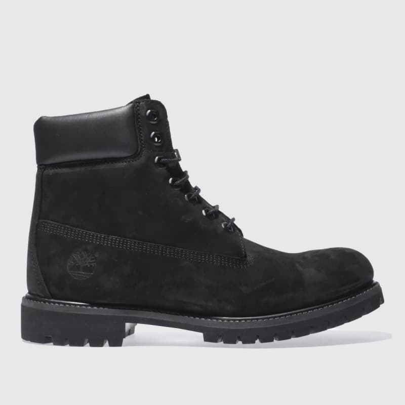 Image of Timberland Mens 6" Premium Black Classic Wide Fit Waterproof Boots - UK 10 Black male PS1645BK10