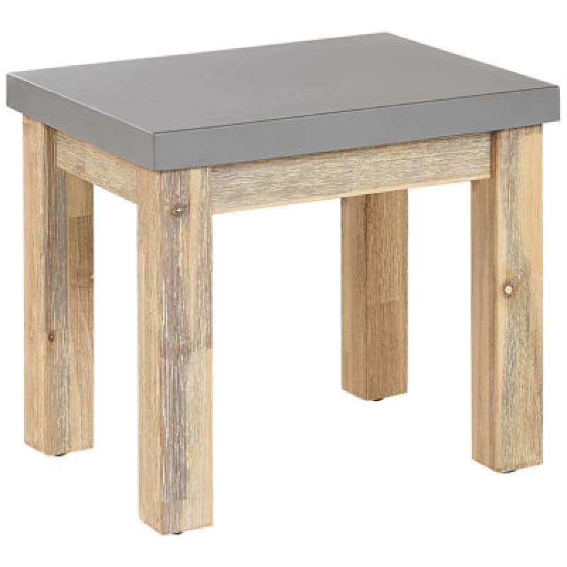 Image of Beliani Garden Chair Ostuni Concrete Grey