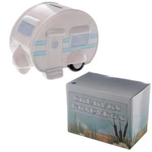 Image of Ted Smith Ceramic Caravan Money Box
