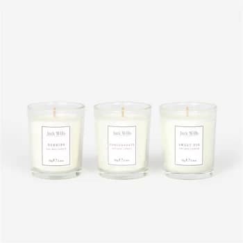 Image of Jack Wills Soy Candle Mini Set - Various