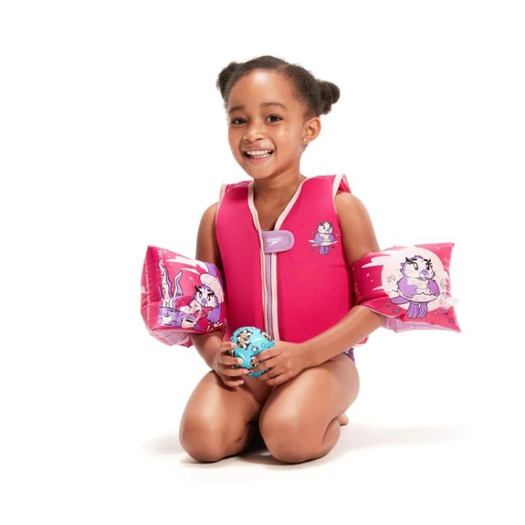Image of Speedo Learn to Swim Float Vest - Pink Pink 1-2YR