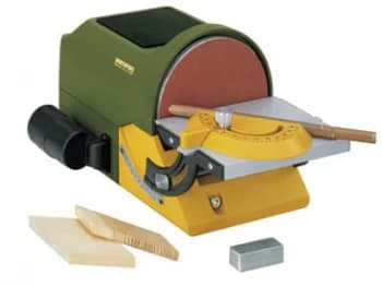 Image of Proxxon Disc Sander TG 125E 210577 - Self Adhesive White Corundum Sanding Discs 150 Grit - 28162