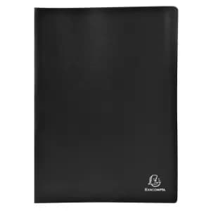 Image of Exacompta Display Book A4 20 Pockets - Pack of 20, black