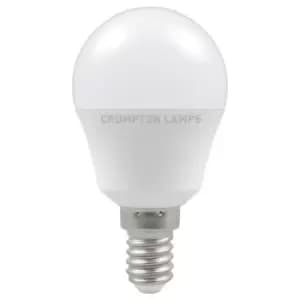 Image of Crompton Lamps LED Golfball 5.5W E14 Cool White Opal (40W Eqv)