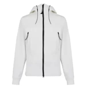 Image of CP COMPANY Goggle Softshell Jacket - White