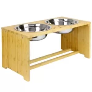 Image of Raised Pet Bowls For Dogs & Cats Large M&W