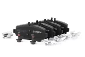 Image of Bosch Brake pad set 0 986 424 469 Brake pads,Brake pad set, disc brake MERCEDES-BENZ,A-Klasse (W168),VANEO (414)
