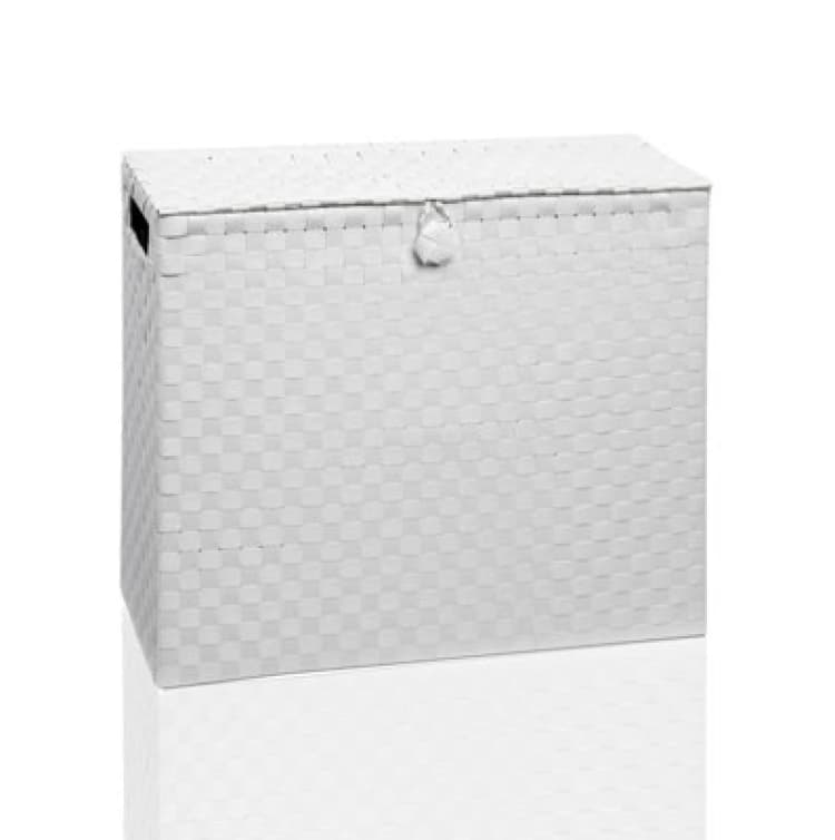 Image of ARPAN Toilet Roll Holder Bathroom Multipurpose Storage Unit Polypropylene Woven On Metal Frame