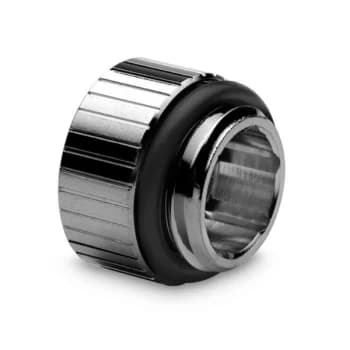 Image of EK Water Blocks EK-Quantum Torque 7mm Micro Extender Static Male to Female Fitting - Black Nickel