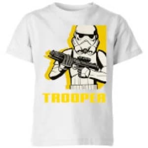 Image of Star Wars Rebels Trooper Kids T-Shirt - White - 7-8 Years - White