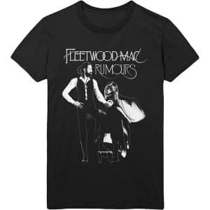 Image of Fleetwood Mac - Rumours Unisex Large T-Shirt - Black