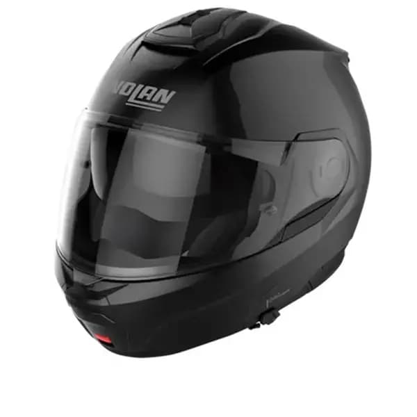 Image of Nolan N100-6 Classic N-COM 003 Glossy Black Modular Helmet Size 3XL