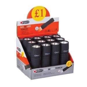 Image of Object LED Torch 0.5 Watt 30 Lumens Pack of 12 SP073