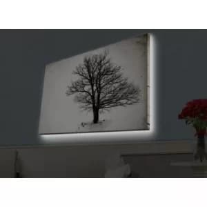 Image of 4570HDACT-056 Multicolor Decorative LED Lighted Canvas Painting