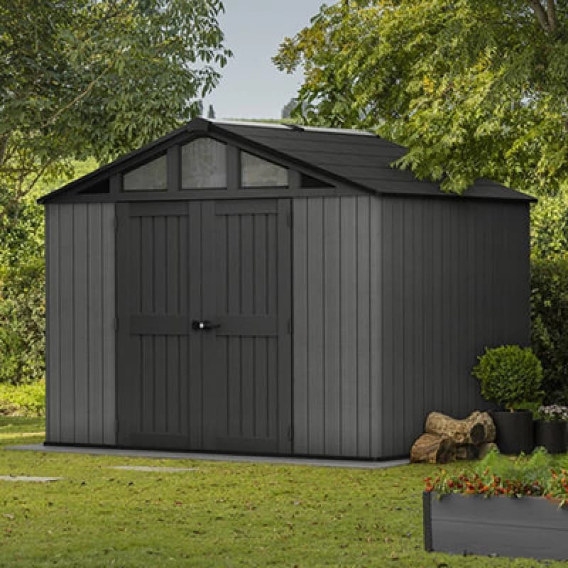 Image of Keter Stronghold 10X8 Shed - Grey