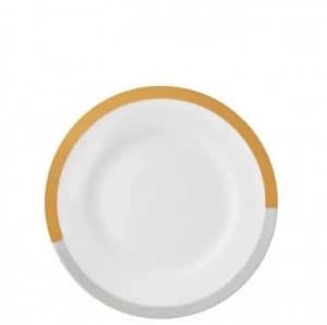 Image of Wedgwood Vera Castillon Gold Grey Plate 20cm Gold