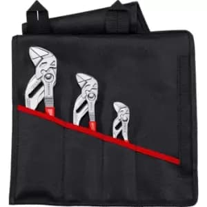Image of Knipex 19 55 3 Piece Chrome Plier Nut Wrenche Set