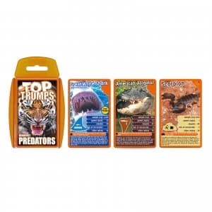 Image of Predators Top Trumps Classics Card Game