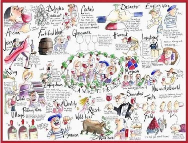 Image of Tim Bulmer Wine - Tim Bulmer 1000 Piece Jigsaw Puzzle