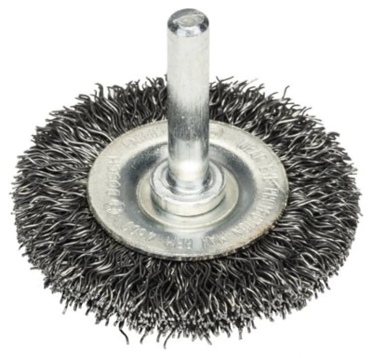 Image of Bosch 0.3mm Crimped Steel Wire Wheel Brush 2608622112 Diameter: 50mm