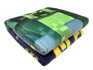 Image of Minecraft Creeper Weighted Blanket - 3 Kg