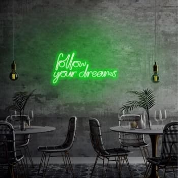 Image of Follow Your Dreams - Green Green Wall Lamp