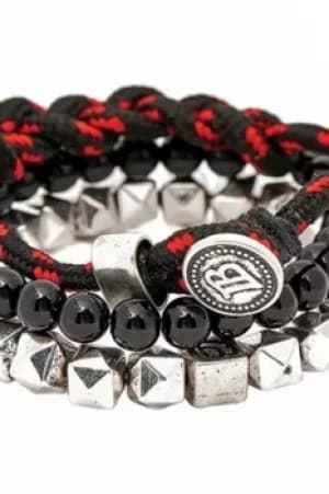 Image of Icon Brand Jewellery Dotted Line Bracelet JEWEL W1025-BR-COM