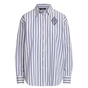 Image of Lauren by Ralph Lauren Lauren by Ralph Lauren Kotta Shirt Womens - Blue