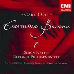 Image of Carmina Burana Rattle Berliner Philharmoniker by Carl Orff CD Album