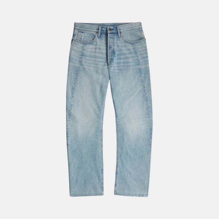 Image of G Star Mens Gstar Contour Straight Leg Jeans Light Blue male 30W S