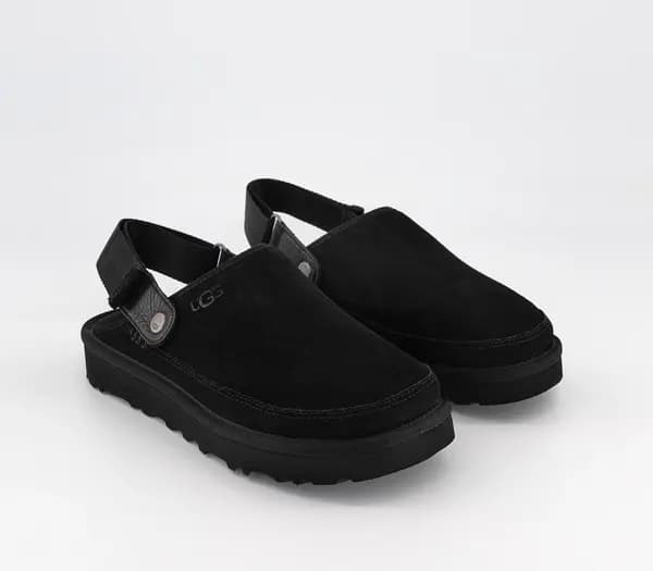 Image of UGG Mens Goldencoast Clogs Black, 11