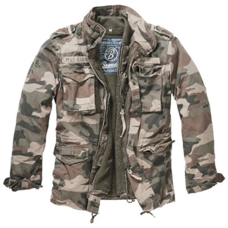 Image of Brandit M65 Giant Winter Jacket woodland XL Men