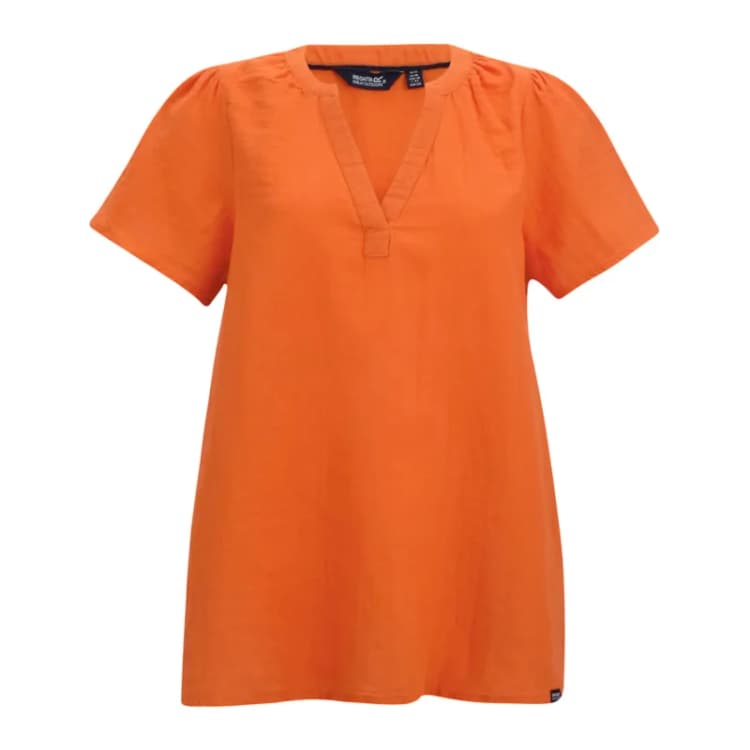 Image of Womens blouse Regatta Selen Orange Female 38