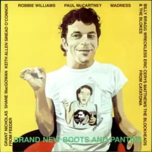 Image of Paul McCartney and Wings Brand New Boots And Panties - Gold vinyl 2001 UK vinyl LP NEWBOOTS2LP