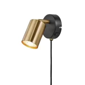 Image of Nordlux Explore Single Spotlight - Brass