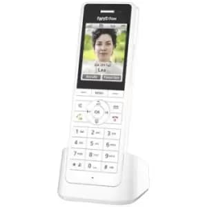 Image of AVM FRITZ!Fon X6 DECT handset Headset connection, Answerphone, Baby monitor, Hands-free, Built-in web server, Weather forecast In-plane switching Whit