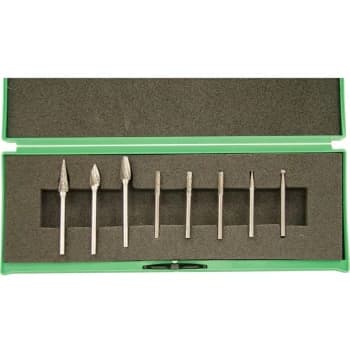 Image of 8-Pce Double Cut Burr Set Cut 6 3MM Shank - York
