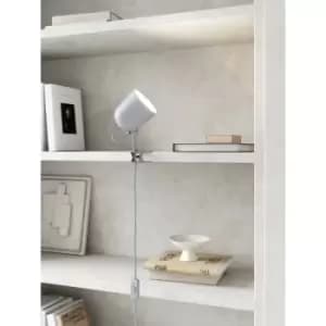 Image of Nordlux Lighting - Nordlux Angle Clamp & Clip On Lamp Grey GU10