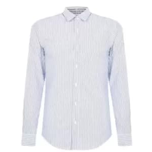 Image of Boss Giamma Stripe Shirt - Blue