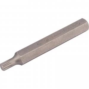 Image of Draper Expert XZN Spline 10mm Shank Insert Bits M6 75mm Pack of 1