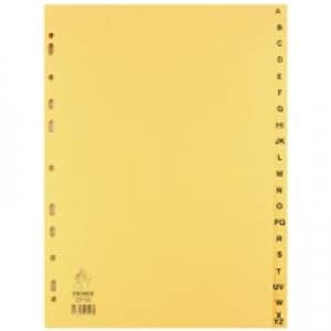 Image of Nice Price Buff A4 20-Part A-Z Index WX26011