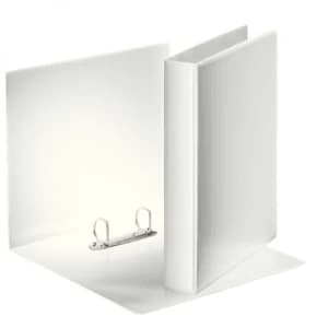 Image of Esselte Essentials Panorama A4 Ring Binder 30mm with 2 D-rings - White