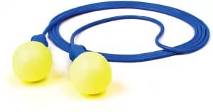 Image of 3M E A R Express Uncorded 28db Foam Earplugs Yellow Blue 100 Pairs per Pack