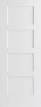 Image of Wickes Marlow Softwood White Primed Internal Door - 1981 x 762mm